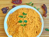 Karnataka Style Chutney Pudi Recipe | Chutney Powder Recipe