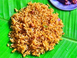 Puliyogare Recipe | Karnataka Style Tamarind Rice | Puliyogare Gojju Recipe