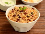 Rajma Biryani Recipe-Rajma Rice-Sunday Lunch Recipes Series 28