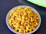 Sorakkai Poriyal / Bottle Gourd Curry recipe