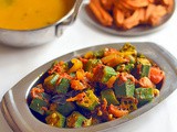 Vendakkai Poriyal With Tomato – Lady’s Finger Curry Recipe