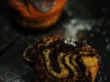 Chocolate Vanilla Swirl Muffins (Marble Muffins)