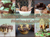 11 Luscious Chocolate Recipes & February’s #WeShouldCocoa Link-up