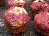 Beetroot, Carrot and Goats Cheese Muffins