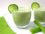Cucumber and Celery Smoothie or Summer Soup