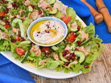 Fattoush with Sumac Tahini – Seriously Good Salads