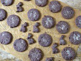 Healthier Vegan Easter Biscuits With Purple Corn Flour & Yacon Powder