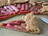 Rustic Rhubarb Galette With Orange Spelt Flaky Pastry