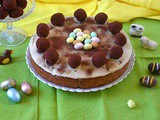 Simnel Mincemeat Easter Cake with Chocolate Truffle Apostles