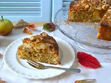 Toffee Apple Hazelnut Cake for Bonfire Night or Other Autumnal Occasions
