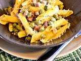 Pasta prosciutto e piselli