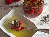 Peperoncini piccanti ripieni-Stuffed cherry peppers