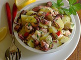 Polpo e patate in insalata - ricetta veloce