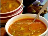 Zuppa carciofi e piselli .. Artichoke  and  green peas soup