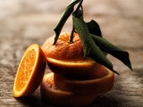 Orange fruit in a pic