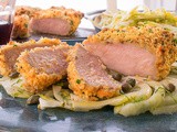 Crispy Pork Chops and Fennel Salad