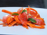 Grapefruit Carrots and Kumquat Salad