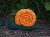 How to Sew a Stuffed Snail {Tutorial}