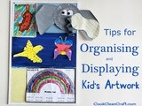 Organising and Displaying Kids’ Artwork