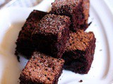 Eggless Chocolate Cake Recipe (Wacky cake)