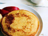 Eggless Pancakes With Whole Wheat Flour