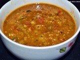 Kathrikai kothu/gothsu-Side dish for pongal/idly