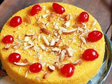 Mango rava cake recipe | Easy semolina mango cake recipe