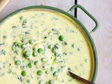 Methi Matar Malai | Green Peas Curry With Fenugreek Leaves