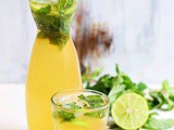 Mint Lemonade Recipe (Mint Lemon Juice)