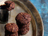 Oats brookies recipe | Eggless oats brownie cookies
