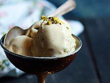 Pistachio ice cream recipe without an ice cream maker | Easy no cook pista ice cream recipe