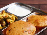 Potato poori recipe | Indian breakfast recipes