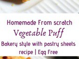 Veg Puff Recipe (Bakery Style Curry Puff)