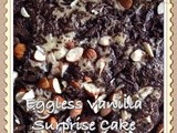 Eggless vanilla Sheet Cake