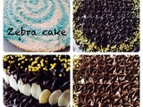 Home Baker’s Challenge: Eggless Zebra Layer cake