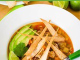 Easy Instant Pot Chicken Tortilla Soup Recipe