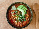 Easy Slow Cooker Pumpkin Chicken Chili