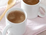 Healthy Peppermint Hot Chocolate