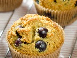 Paleo Blueberry Muffins Recipe (Gluten Free, Grain Free, Dairy Free)