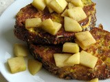 French Toast with Cinnamon Apple Compote