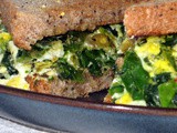 Mostly Plants in a Hurry: Egg Sandwich with Leafy Greens