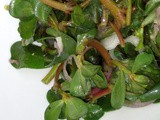 Warm Purslane Salad