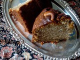 Banana Snack Cake | Banana Bread - Rich, moist & so so soft for my dear parents :-)