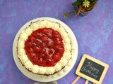 Black Forest Cheesecake Cake | Birthday Cake Recipe for Husband