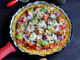 Cauliflower Pizza Crust Low Carb | Cauliflower Chicken Tikka Pizza