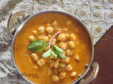 Easy Chana Masala with Coconut | Chana Kurma | Chickpeas Curry Recipe