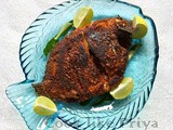 Karimeen Fry | South Indian fish fry recipe