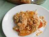 Apple & Peach Crisp with Oat Topping