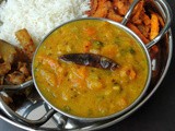 Butternut Squash& Drumstick Leaves Dal Curry