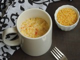 Cheesy Alphabet Pasta in a Mug